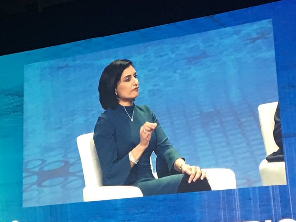 Seema Verma speaking about the data revolution in healthcare at HIMSS